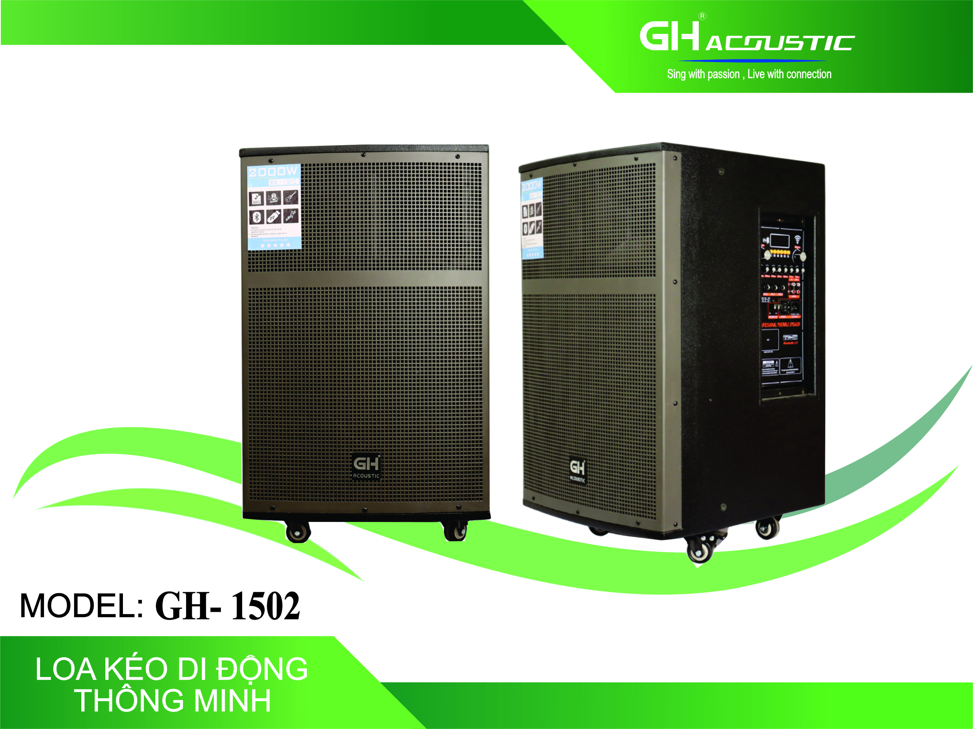 Loa kéo 1502- Bass 40 đơn