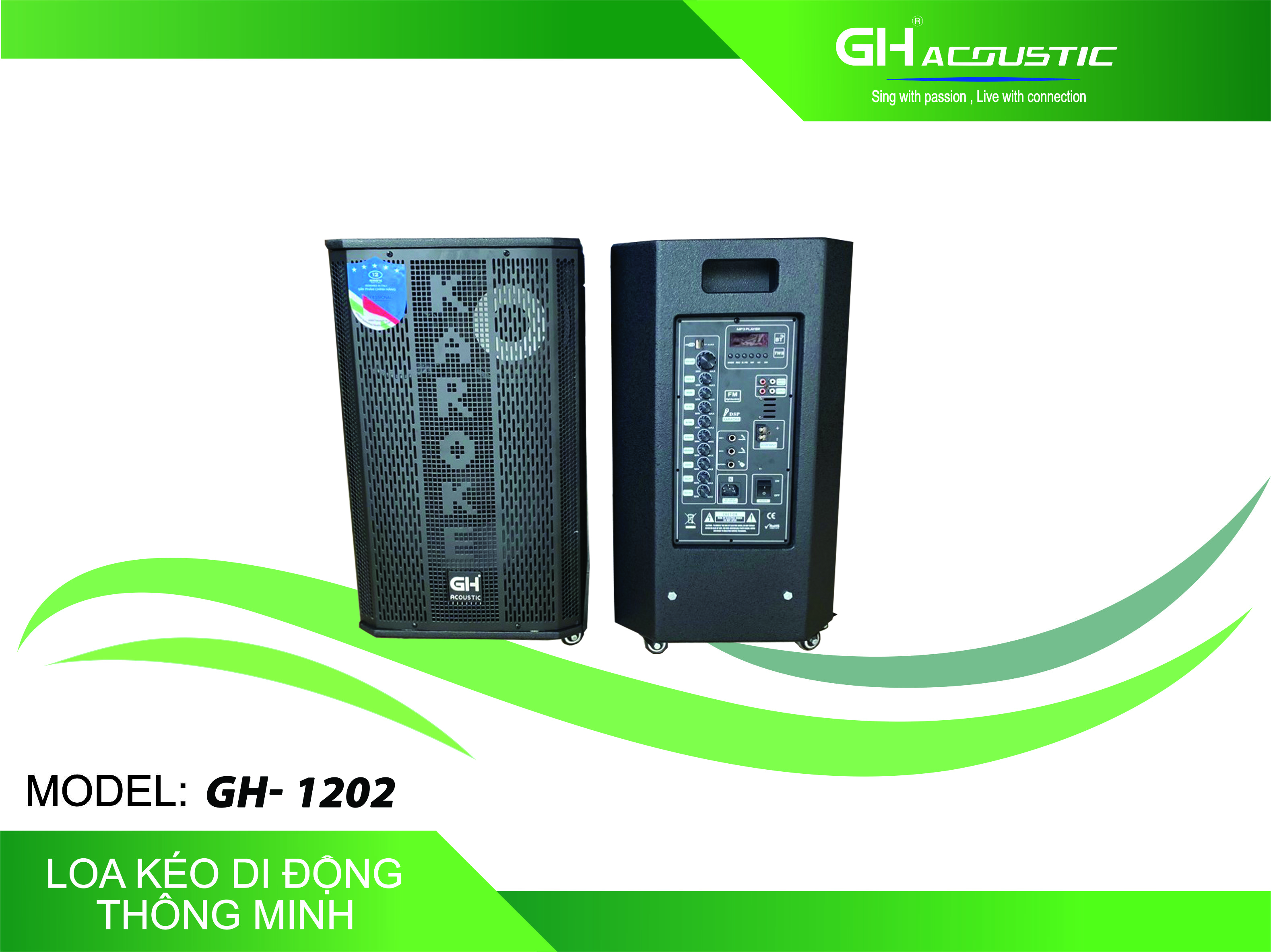 Loa GH- 1202 Bass 30