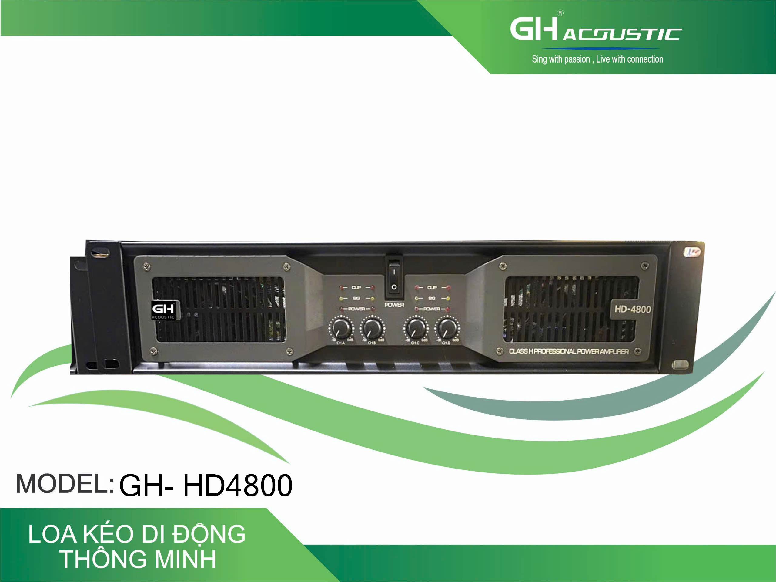 Đẩy 4 kênh GH-HD4800