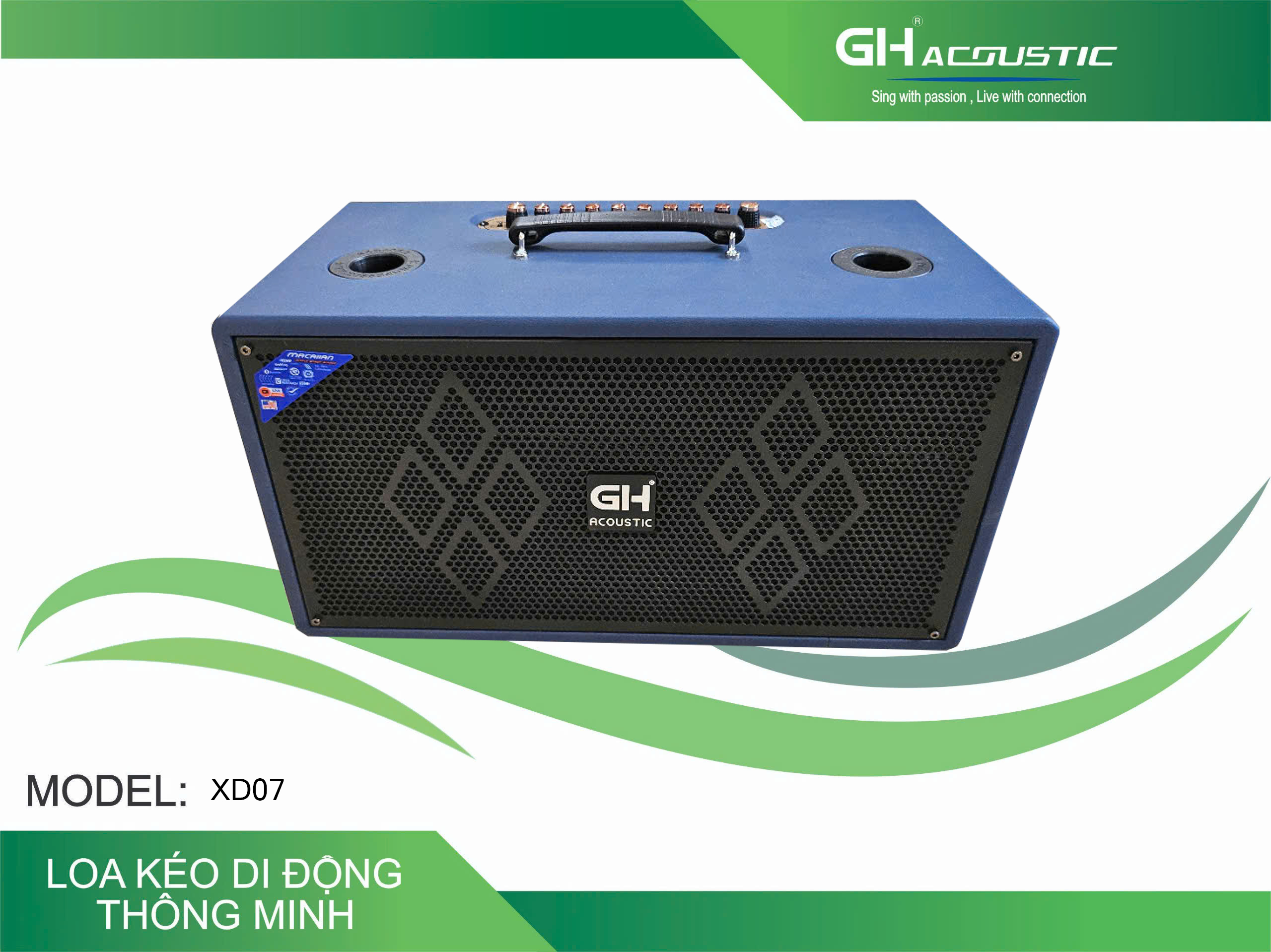 Loa xach tay GH-XD07