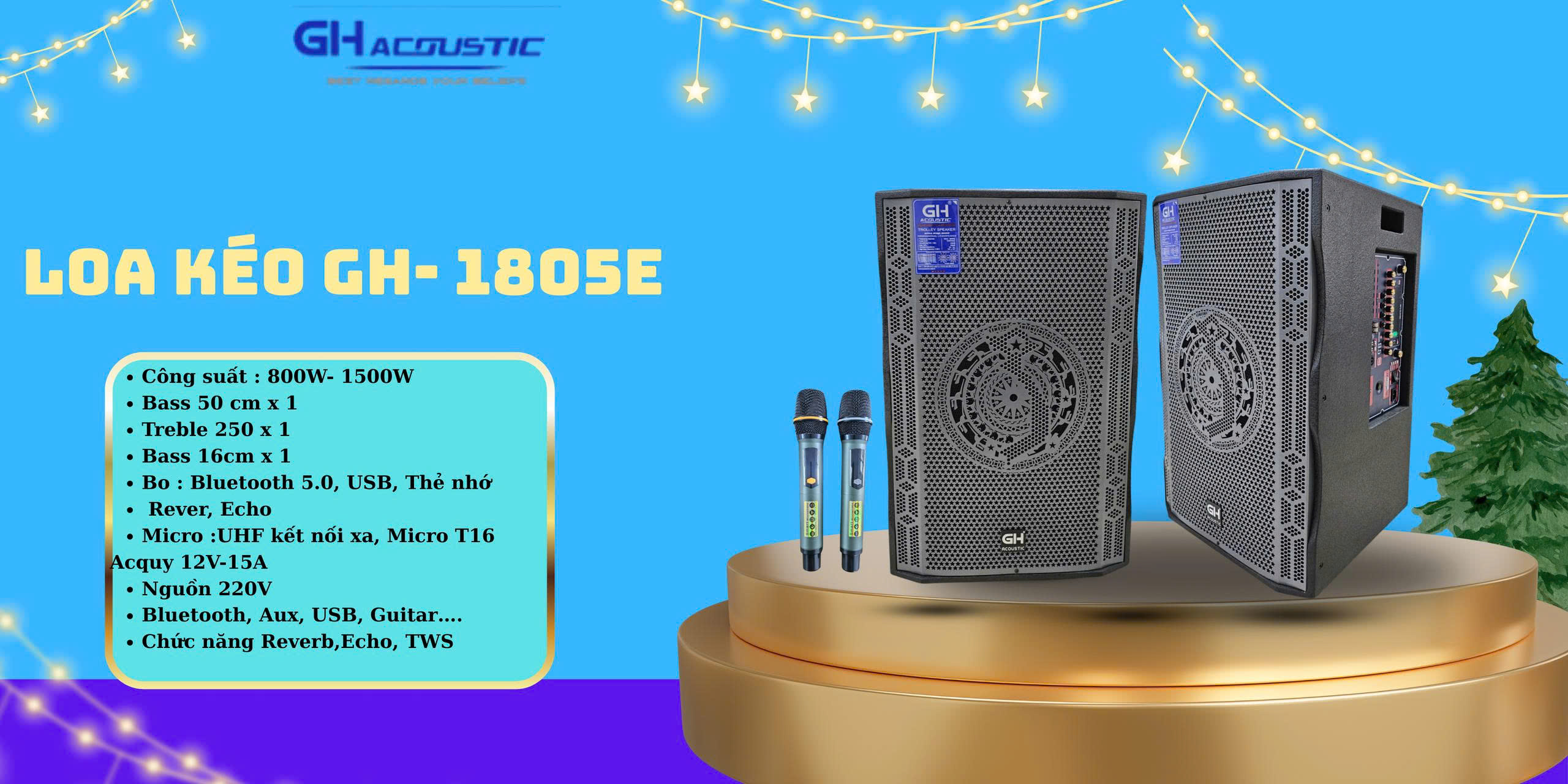 Loa kéo GH- 1805E